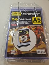 A5 T-shaped Multi Page Flip Acrylic Sign Holder,Page 6 Side 12 Suitable for...