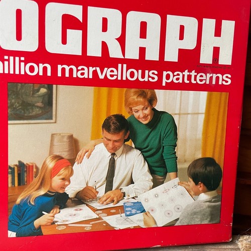 Vintage Spirograph 1968 Deny's Fisher Retro Art Children & Adults Old Skool - Picture 2 of 19