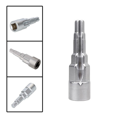 Multifunktionaler Heizkörper-Steckschlüssel mit 5 Größen und Ratschenantrieb - Bild 4 von 9