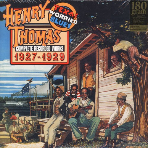 Henry Thomas - Texas Worried Blues (Complete Recorded Works 1927-1929) (2xLP, C - Picture 1 of 5