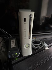 Microsoft Xbox 360 White Console (60GB HDD) and Power Adapter Only