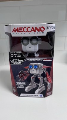 New MICRONOID SOCKET Programmable ROBOT Interact MECCANO TECH Building Set