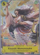 Foil Kouzuki Momonosuke (Alternate Art) SR OP06-107 Wings of the Captain One ...