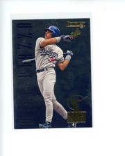 1996 Donruss Hit List #4 Mike Piazza #d 3891/10000