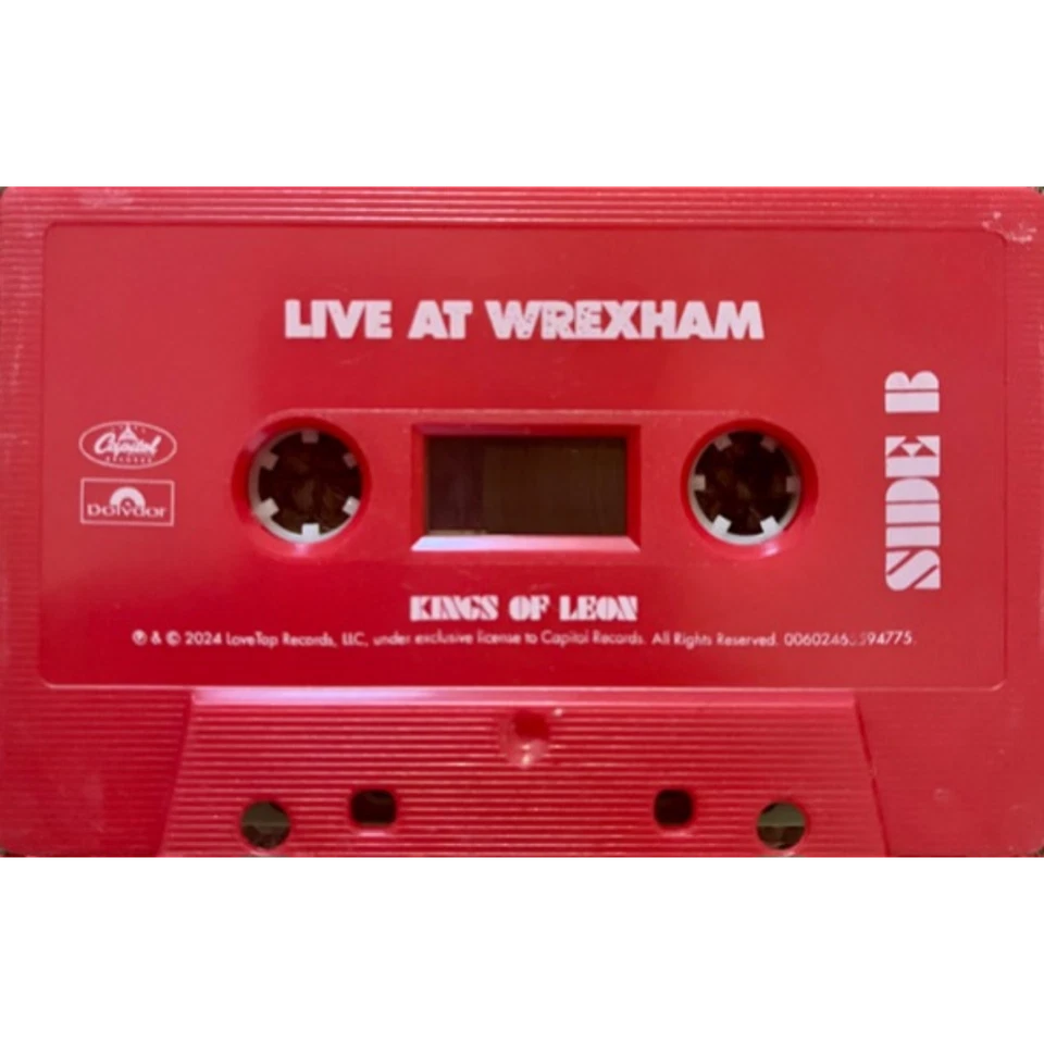 Kings Of Leon: Gawn Ni Hwyl Plîs Cassette - Wrexham Live Edition Cassette - Image 2 of 3