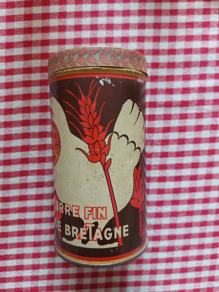 Boîte publicitaire en tôle lithographiée des Galettes Saint-Michel - Photo 2/4