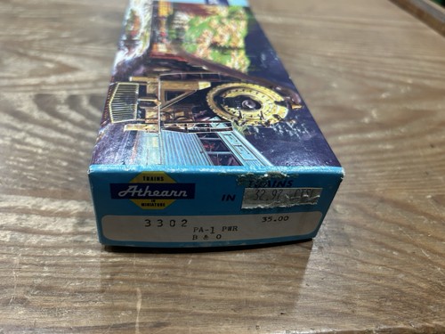 ATHEARN HO ALCO PA-1 B UNIT DIESEL MANICHINO LOCOMOTIVA MOTORE NON MOTORIZZATA - Foto 9 di 9