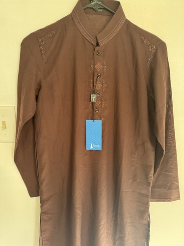 Pakistani J. Brand Teen Boy New Suit Shalwar Kameez RamzanWedding Party Eid - Bild 5 von 9