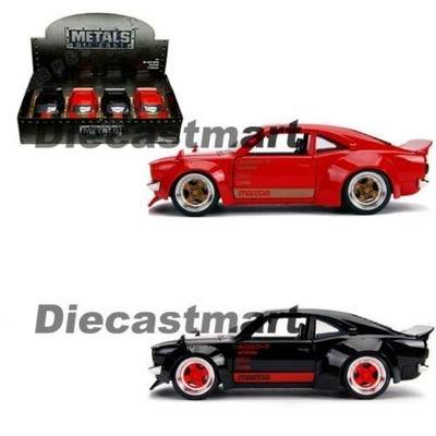 Jada1/24 1974 マツダRX-3 スカイライン2000GT-R Amazon.com: Jada One Punch Man 1:24 1974 Mazda RX-3 Die-cast Car