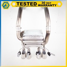 05-07 Corvette C6 6.0l Borla Rear Left Right Side Exhaust Muffler Pipe Set