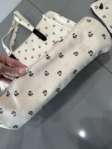 RARE Coach Canvas Totes Signature Reverse Rexy - READ DESCRIPTION LOOK AT PHOTOS - Picture 4 of 17