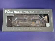 HO Scale Walthers Proto Trinity 14,000 Molten Sulfur Tank Car, TASX 7186