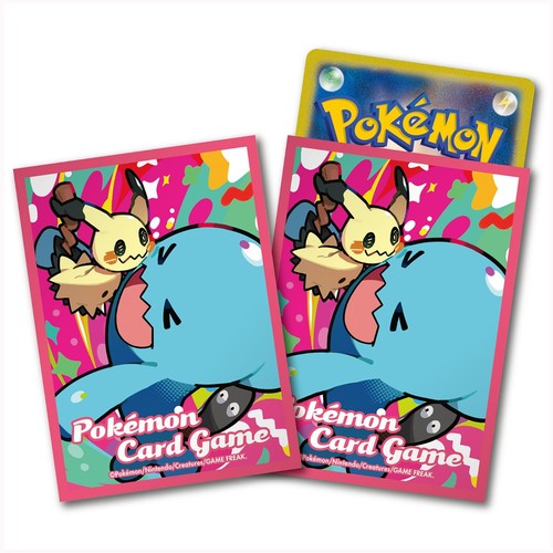 Pokemon Center Original Pokemon Card Game Deck Shield Mimikyu & Wobbuffet