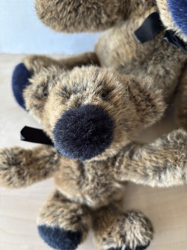 Vintage North American Bear Mr Beeps 2er Set 14" & 9" große Bärennase quietscht 1986 - Bild 3 von 5