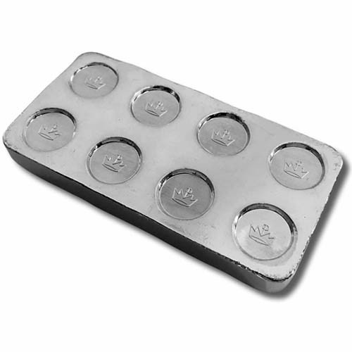 10 oz Monarch Building Block Silver Bar (New) - Picture 4 of 6