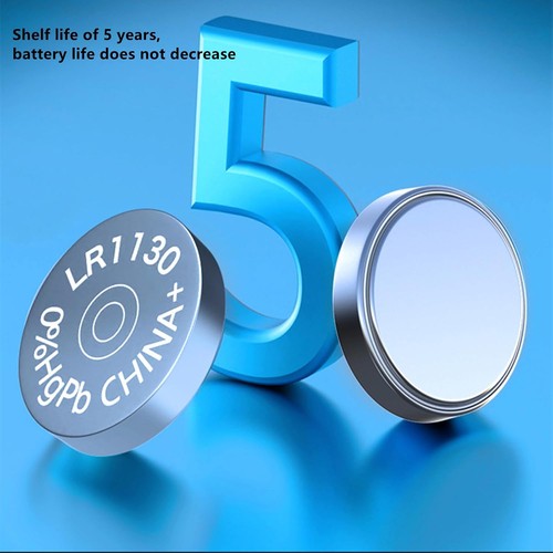 SKOANBE LR1130 AG10 Button Cell Battery 10 Pack Long Lasting Power - Picture 7 of 11