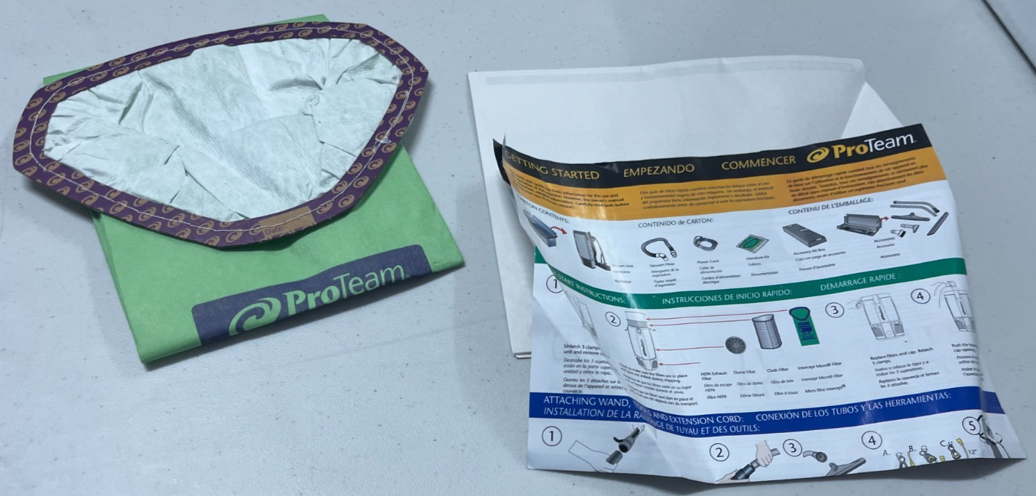 ProTeam Super Coach Pro 10, 10 Qt. Commercial Backpack Vacuum Cleaner