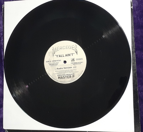 Mercedes Y'All Ain't Vinyl Record Single - Picture 2 of 4