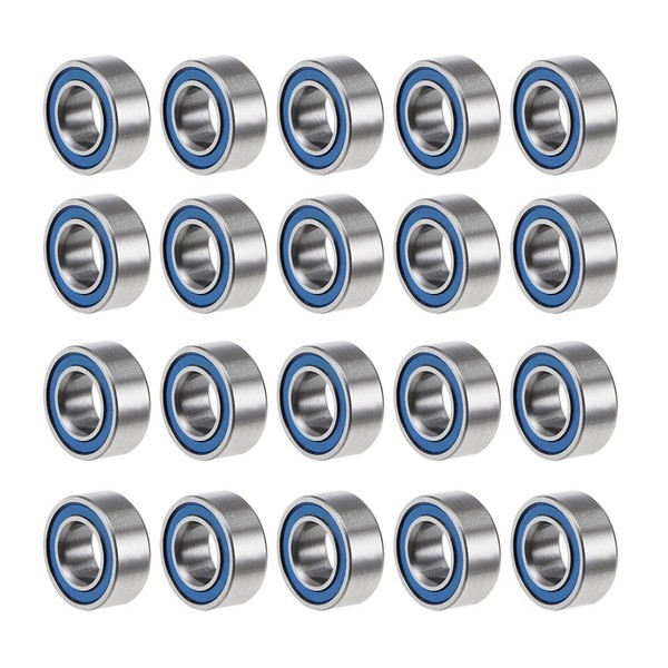 MR105-2RS Kugellager Z2 5X10X4Mm Doppelt Gedichteter Chromstahl 20Er-Pack-image