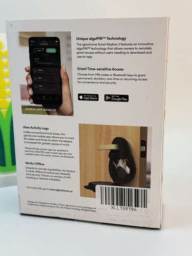 Igloohome Smart Keybox 3 archiviazione condivisione senza problemi sblocco remoto NUOVO DI ZECCA! - Foto 3 di 5