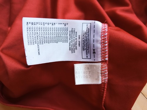 Adidas DFB Deutschland 2008 Away Trikot Auswärts rot Sz. S/M - Bild 4 von 4