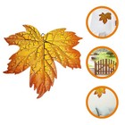  Artificial Hanging Maple Leaves Wall Decoration Sculpture Garden