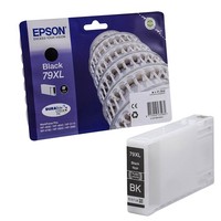 Original Epson T7901 Xl Schwarz Patrone 41,8 Ml Black C13T79014010 Turm Von Pisa