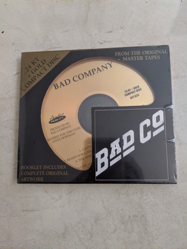24K Gold CD AFZ-024 Bad Company by Bad Company Audio Fidelity Sealed - Picture 1 of 2