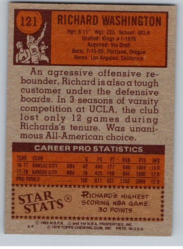 1978-79 Topps Basketball Cards Complete Your Set You Pick Choose Each #1 - 132 - Picture 145 of 159
