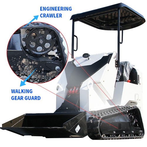 FREE SHIPPING Brand NEW Mini Skid Steer Loader Crawler Track Riding EPA For Sale - Picture 3 of 14
