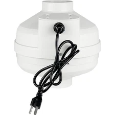 MIDCVFRUN 4 inch Radon Fan, 2 speed 260/188CFM Radon Mitigation System Quickly