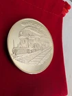 Mexico Ferrocarril 2 Onzas Proof Round 2 Ozt 999 Fine Silver
