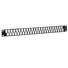 ICC PATCH PANEL BLANK 48-PORT HD 1 RMS IC107BP481 UPC 633758037693 - Installa...