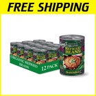 Versatile Organic Refried Beans - 12-pack, Plant-Based & Gluten-Free Treat