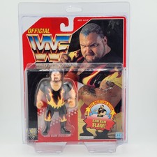 Vintage WWF World Wrestling Federation Bam Bam Bigelow by Hasbro - Red Card 1993