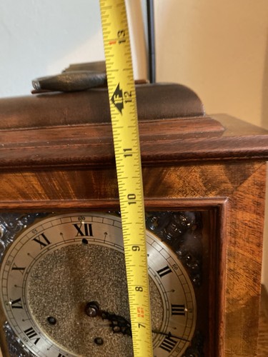 Vintage Seth Thomas Mantle Bracket Clock Chimes - Bild 9 von 11