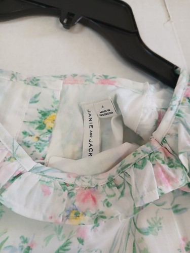 Janie and Jack Women's Floral Dress Size 7 - Picture 2 of 12