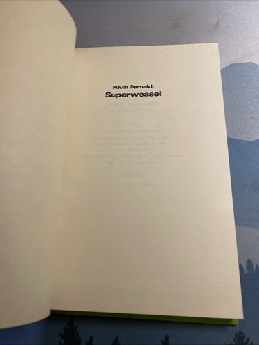 Alvin Fernald, Superweasel by Clifford B. Hicks, Hardcover, Good condition - Picture 6 of 9