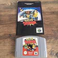 Pokemon Snap (Nintendo 64, 2000) Cartridge Only With Manual - PAL UK
