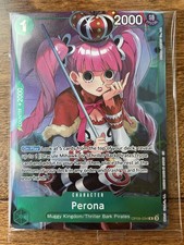 🔥 One Piece TCG Perona OP09-034 Illustration Box Vol. 4 Promo Sealed