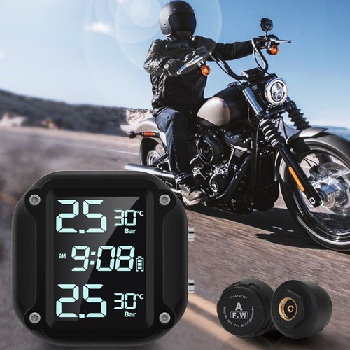 Optimal Performance Motorcycle Tire Pressure Monitor Built-in Pressure Detector - Picture 3 of 7