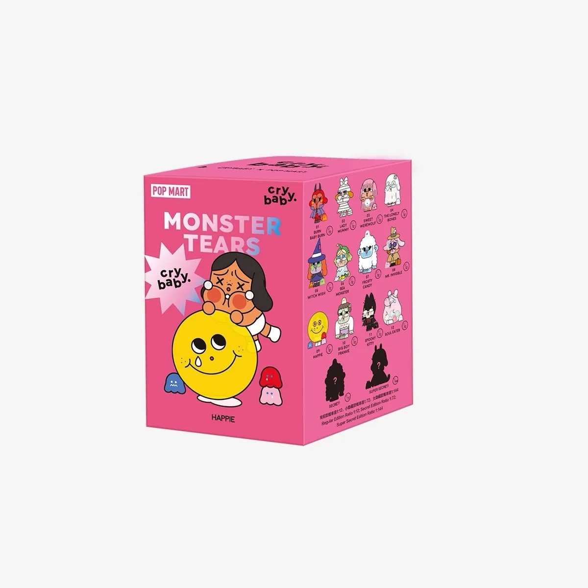 POP MART CRYBABY MONSTER TEARS フィギュアアソート POPMART Crybaby Monster Tears 1Box