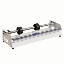 Tisch-Folienwickelmaschine mit Schneidklinge wandmontierbar f&uuml;r Obstheken, l&auml;den