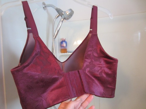 Neu ohne Etikett Damen Bügel BH leicht gefüttert Cacique Gr. 38G weinrot - Bild 7 von 14