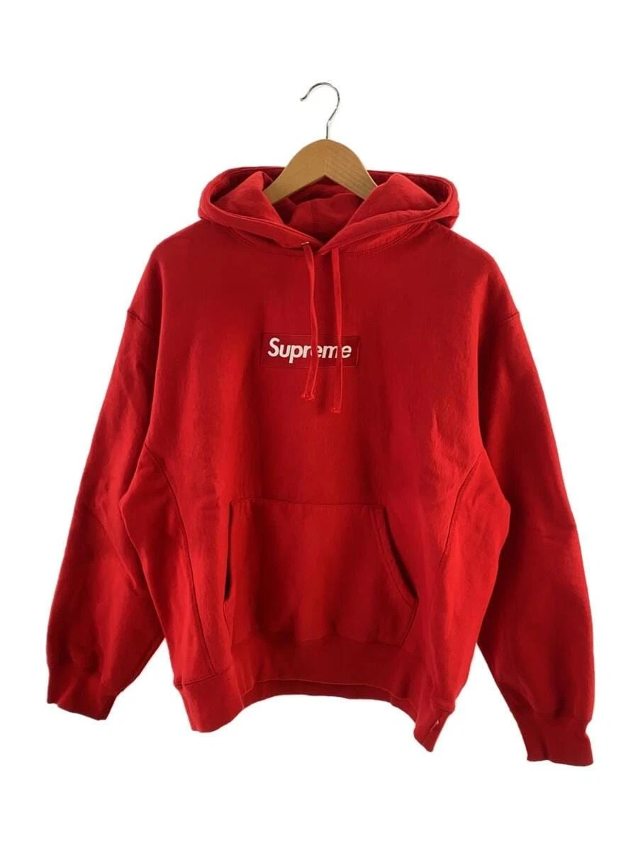 Sweat à capuche Supreme rouge M occasion