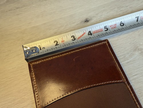 Pendelton Wool & Leather Small Folder Organizer Binder Display 4.5"x4.5" - Imagen 12 de 12