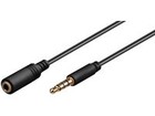 MicroConnect IPOD003B 3.5mm 4-pin 1m M-F Black