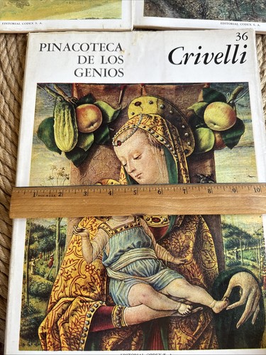3 Pinacoteca De Los Genios Editorial Art Bücher Cover Corot Crivelli Pissaro - Bild 5 von 18