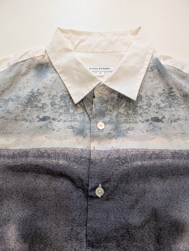 NICOLE FARHI SHIRT Gr. XL - CUSTOMIS by Artist Paul McNeil - UNIKAT / COOL - Bild 10 von 21