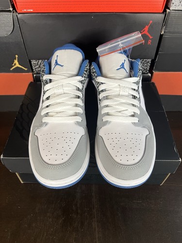 Nike Air Jordan 1 Low SE "True Blue" DM1199-140 Herren Größe 7,5 NEU - Bild 7 von 9